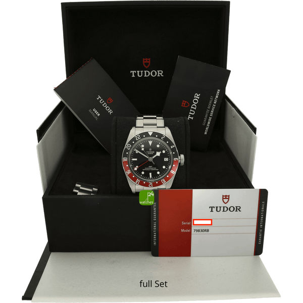 tudor black bay gmt 79830rb mit Papieren