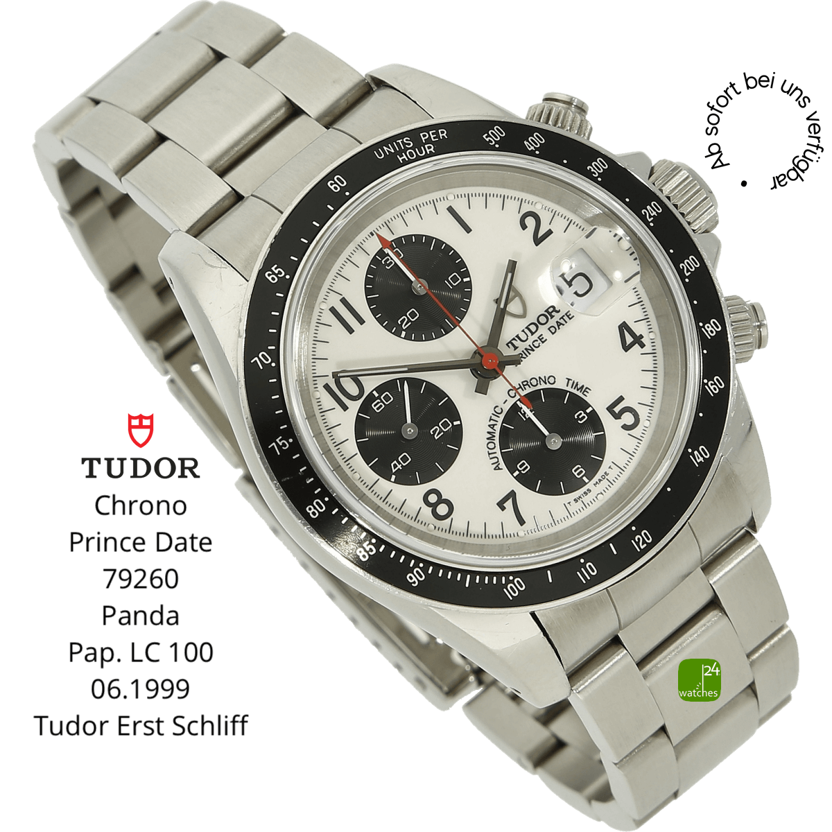 Tudor Prince Date Chrono halb liegend