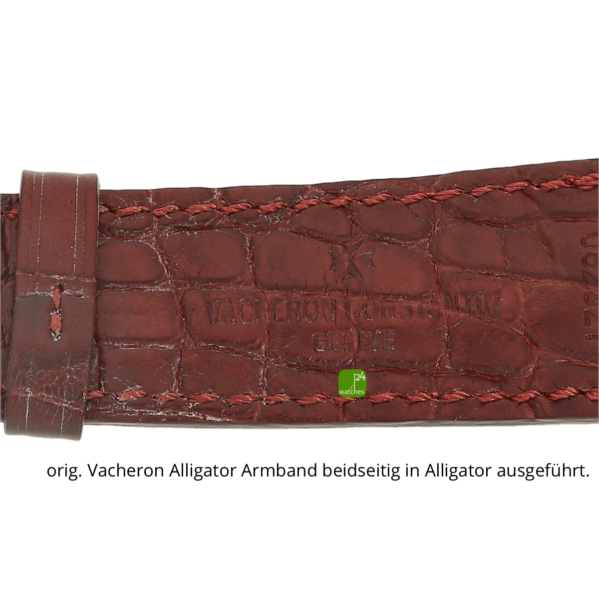 VC Patrimony 42 mm Rotogld Logo Armband
