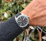Zenith Pilot Flyback Big Date am Handgelenk