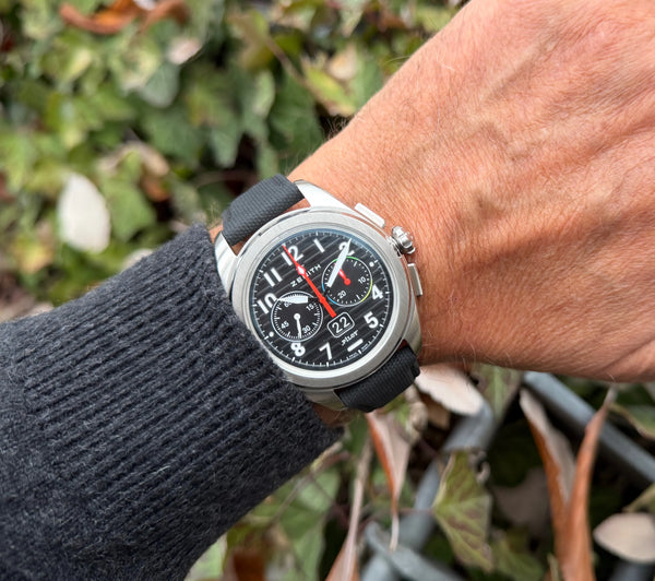 Zenith Pilot Flyback Big Date - Ready for take off!