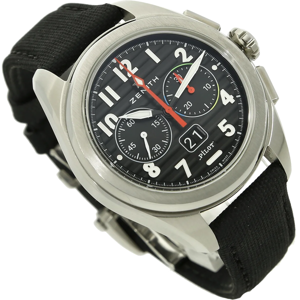 Zenith Pilot Flyback Big Date - Ready for take off!