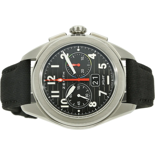 Zenith Pilot Flyback Big Date - Ready for take off!