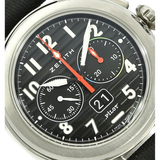 Zenith Pilot Flyback Big Date Nahaufnahme des Zifferblattes