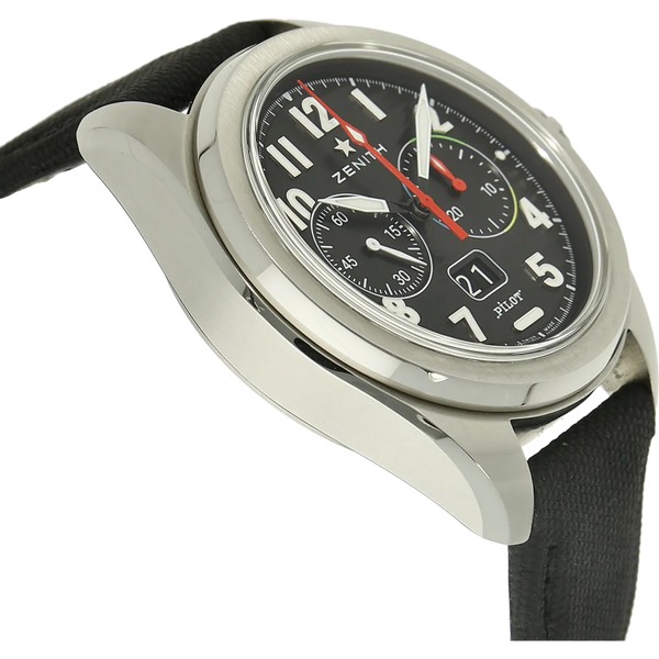 Zenith Pilot Flyback Big Date - Ready for take off!