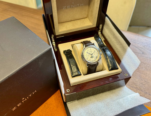 Zenith Chronomaster01240410 in der Box 