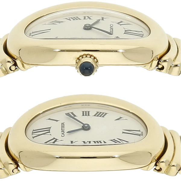 CARTIER Baignoire Papiere neuer Service - die Uhr die Macht ausstrahlt