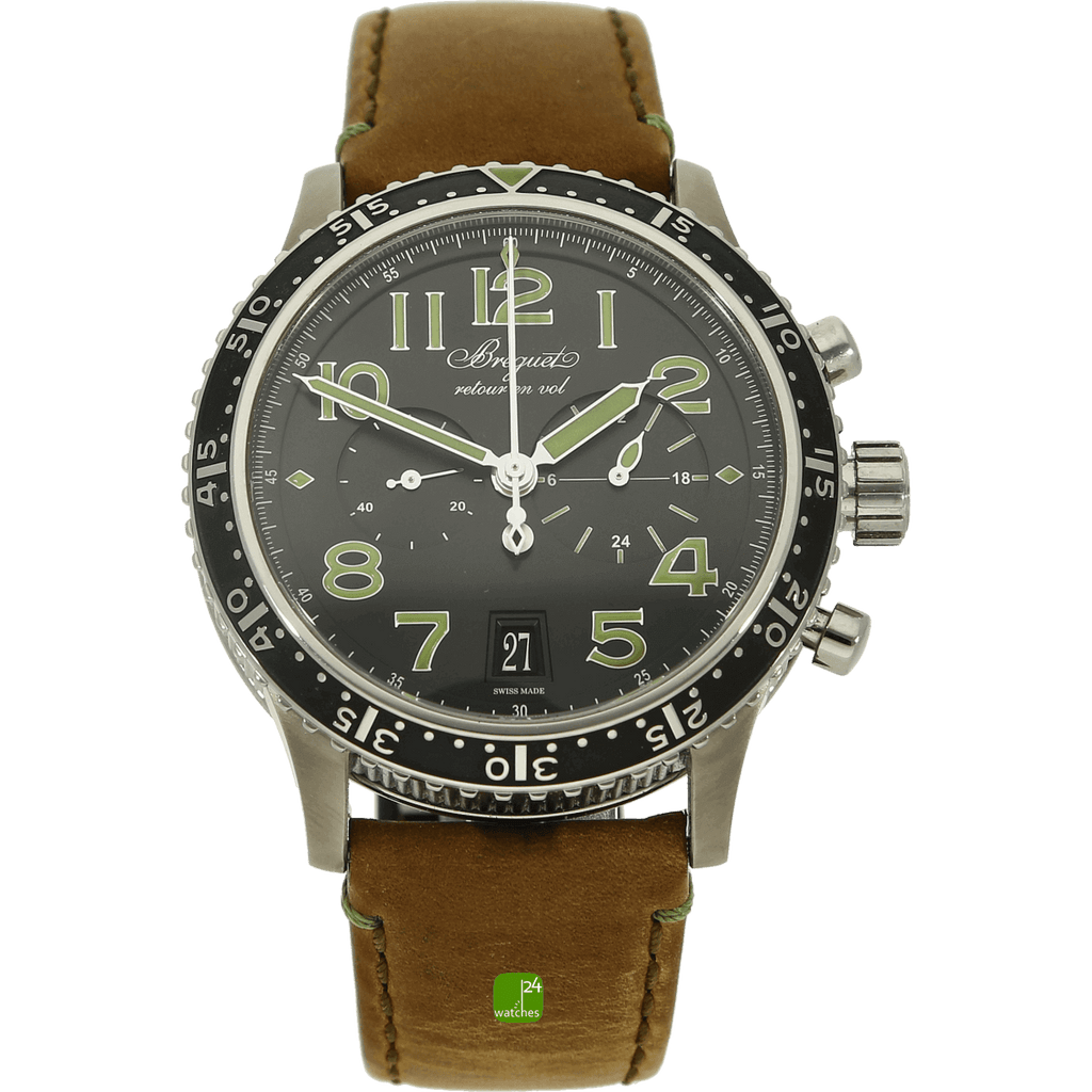 Breguet Typ XXI lim gruen 3815TI stehend 