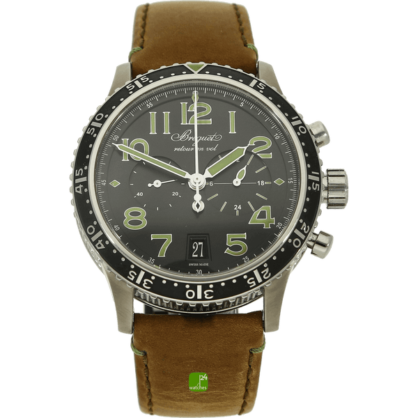 Breguet Typ XXI lim gruen 3815TI stehend 