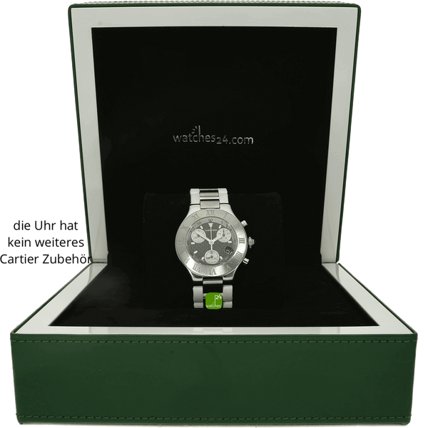 Cartier must 31 chronosaph 2424 in der Box 