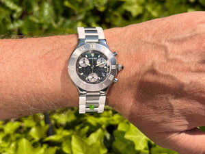 Cartier must 31 chronosaph 2424 am Arm 
