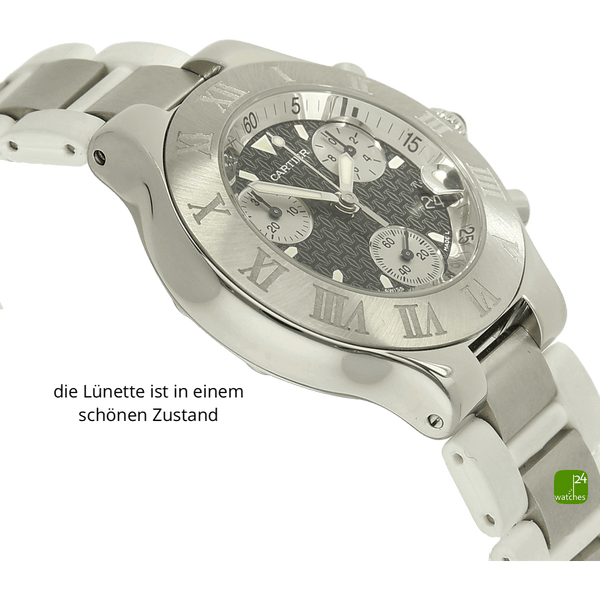 Cartier must 31 chronosaph 2424 Gehaeuse links 