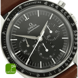 lim first Omega Moonwatch in Space Zifferblatt
