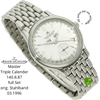 jaeger le coultre uhr sehr schoen  mit 3 fachen datum