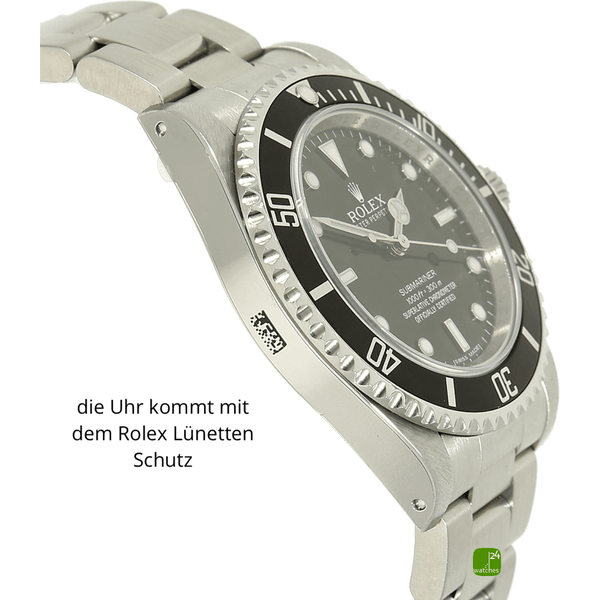 NEUE Rolex Submariner no Date Gehaeuse links