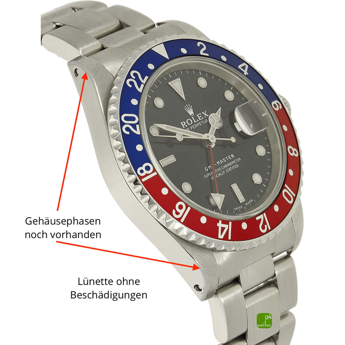 rolex gmt master 16700 Gehaeuse re