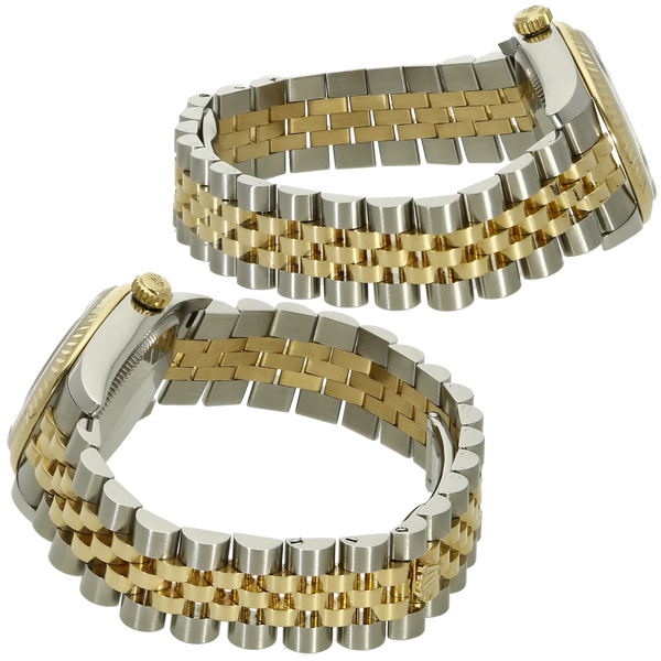 Rolex Dj 31  178273 orig. Dia Blatt Armband links rechts 