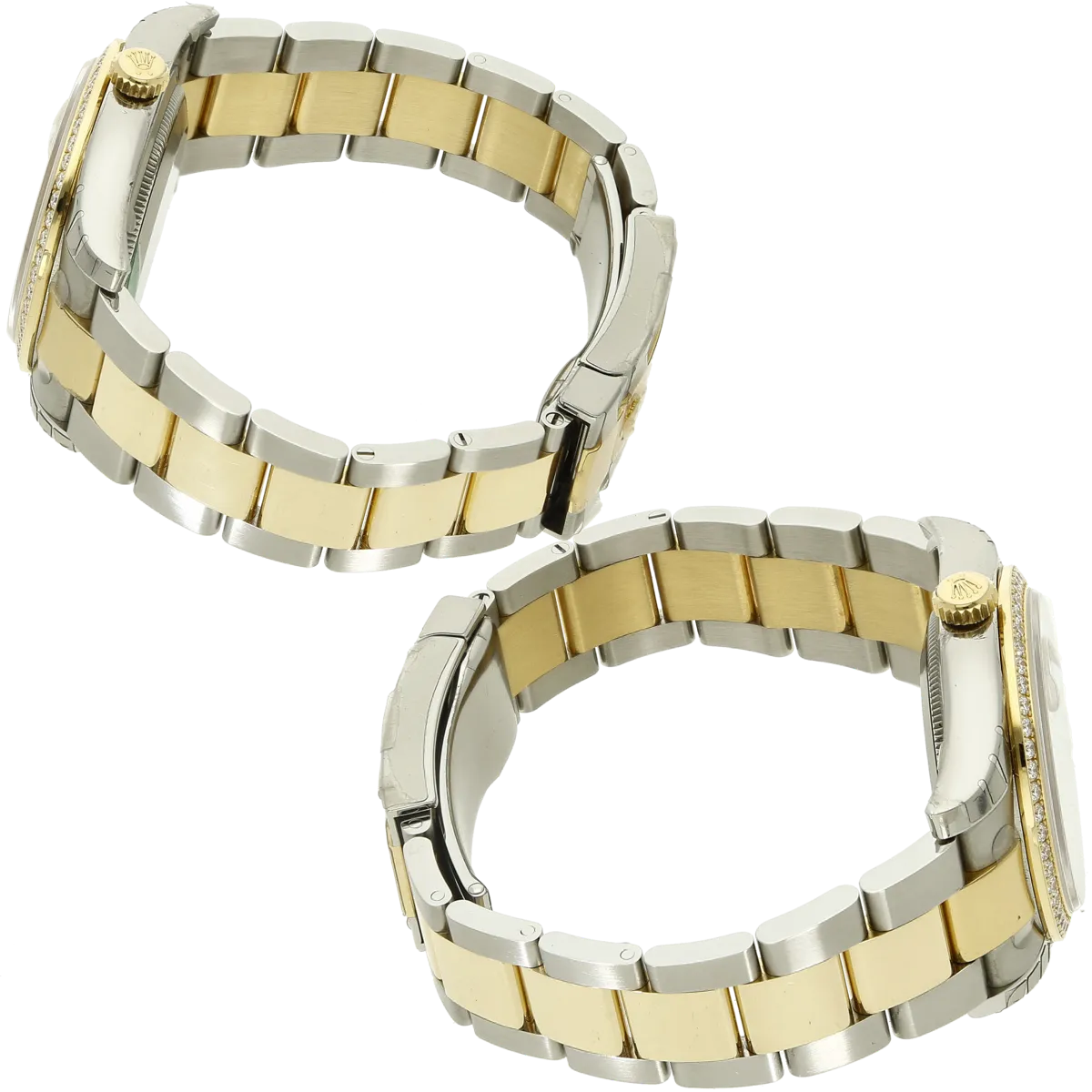 Rolex Datejust 116243 orig Dia  Armband links rechts 