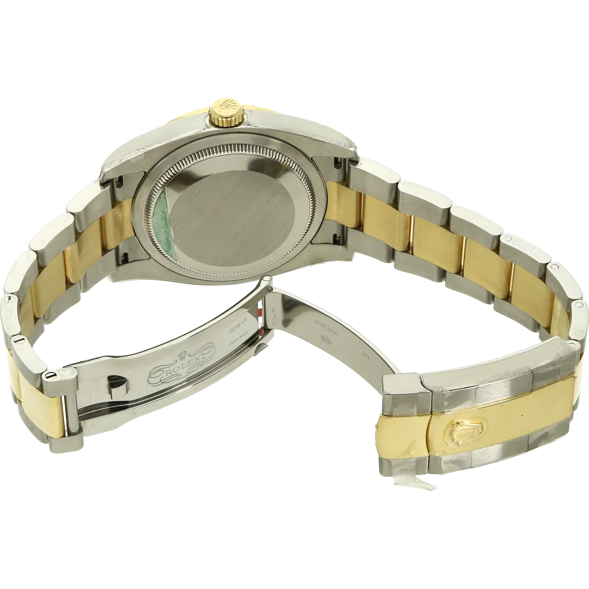 Rolex Datejust 116243 orig Dia  Schliesse offen