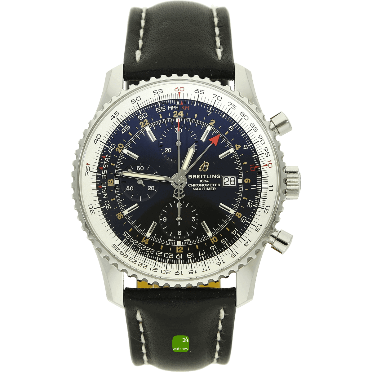 Breitling Navitimer World A24322 stehend