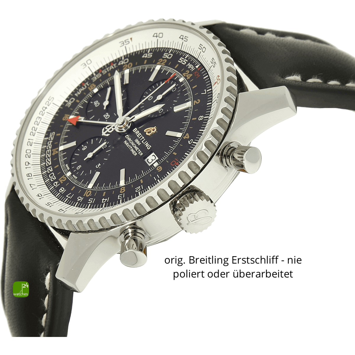 Breitling Navitimer World A24322 Gehaeuse rechts 