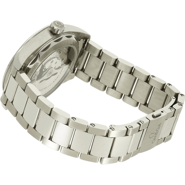 Seamaster Aqua Terra 41 blau Armband links 