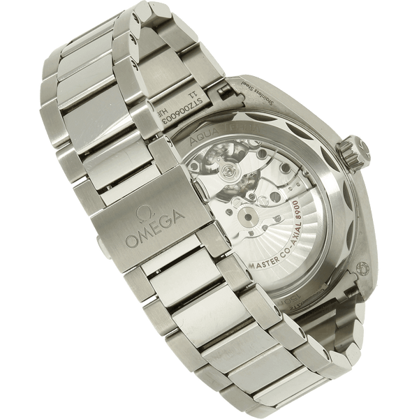 Seamaster Aqua Terra 41 blau Schliesse zu 