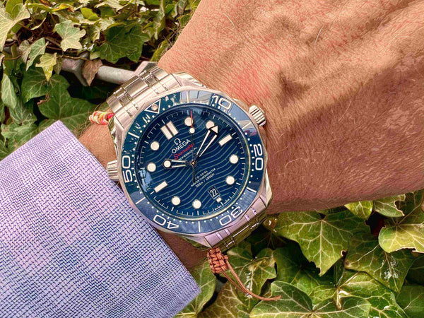 Omega Seamaster 300 full set new blue 2020