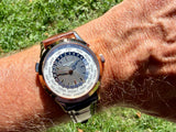 neue Patek Philippe Worldtimer 5230R on wrist 4 