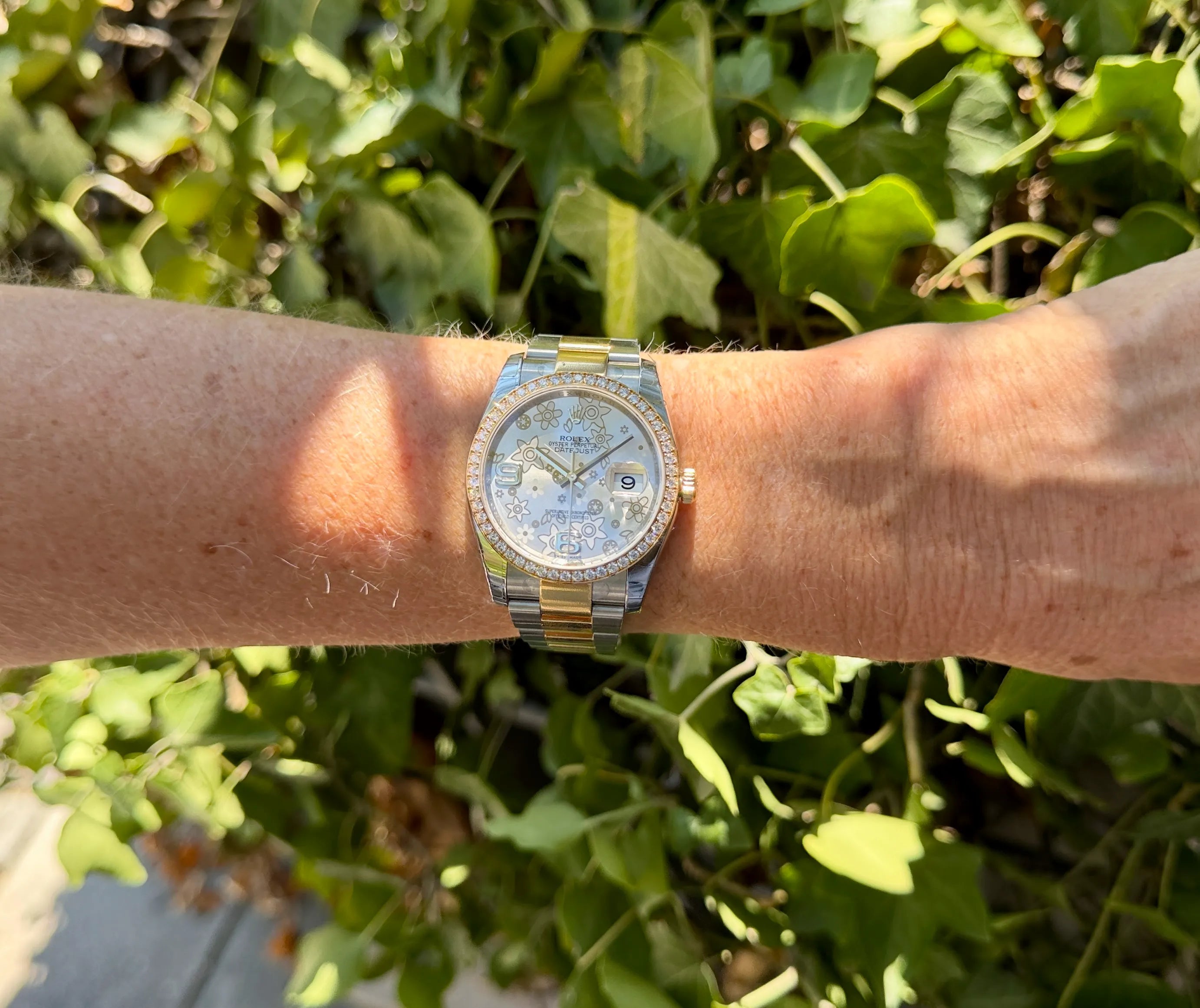 Rolex Datejust 116243 orig Dia  am Arm 3