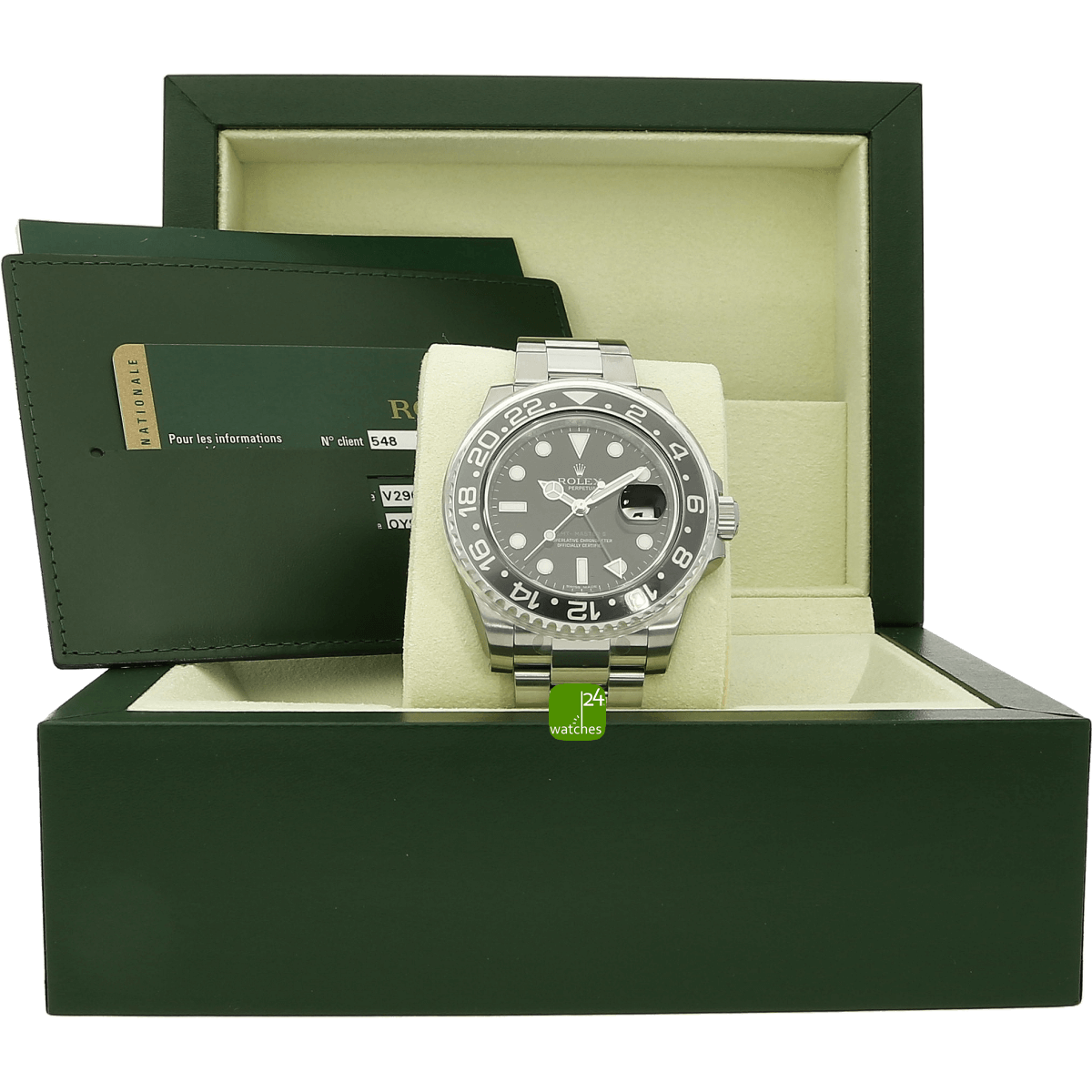 Rolex GMT 116710 neu mit Papieren