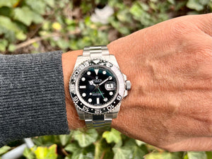 Rolex GMT 116710 neu am Arm