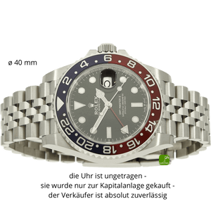 Rolex GMT 126710BLRO liegend