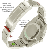 116610LV Rolex Submariner Hulk Schliesse zu 
