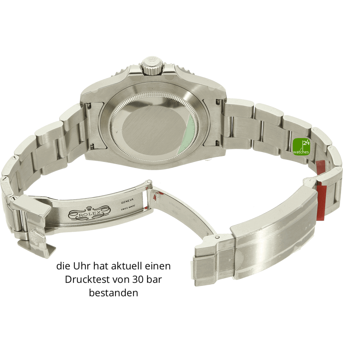 116610LV Rolex Submariner Hulk Schiesse offen 