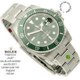 116610LV Rolex Submariner Hulk halb liegend