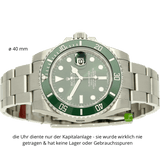 116610LV Rolex Submariner Hulk liegend