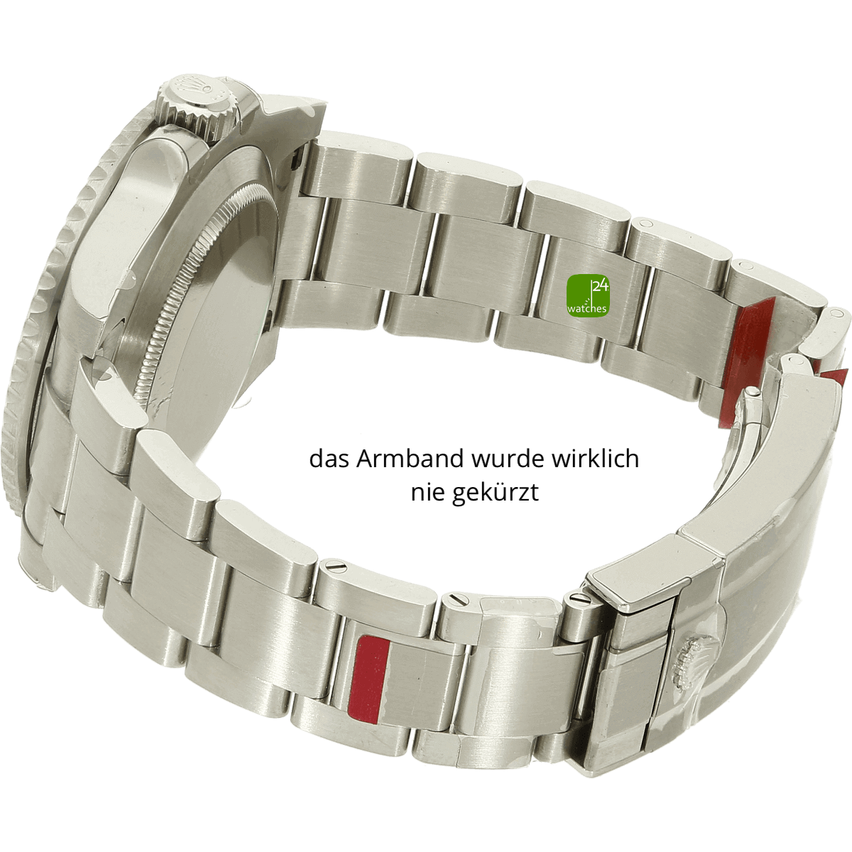 116610LV Rolex Submariner Hulk Armband links