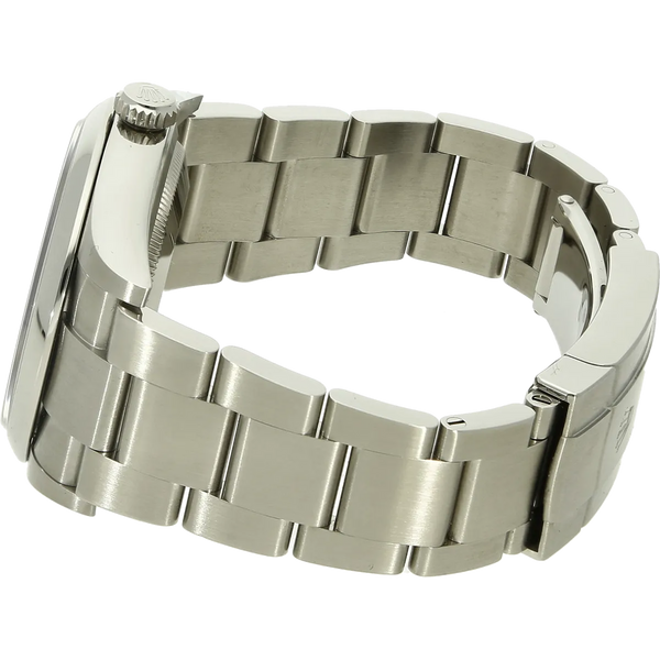 Rolex Oyster Perpetual 36 beige neu Armband links 