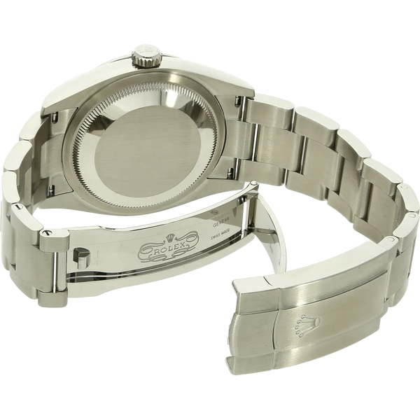 Rolex Oyster Perpetual 36 beige neu Schliesse auf 