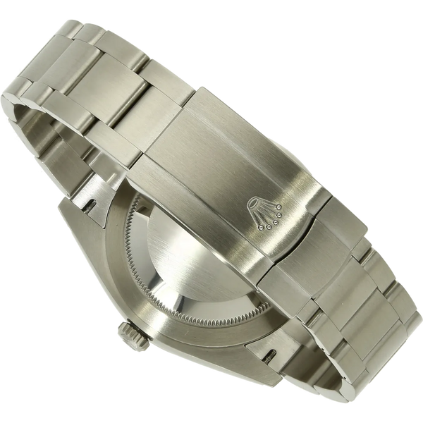 Rolex Oyster Perpetual 41 silber 124300 Schliesse zu 