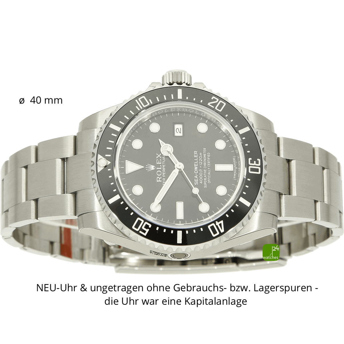 Rolex Sea Dweller 116600 liegend