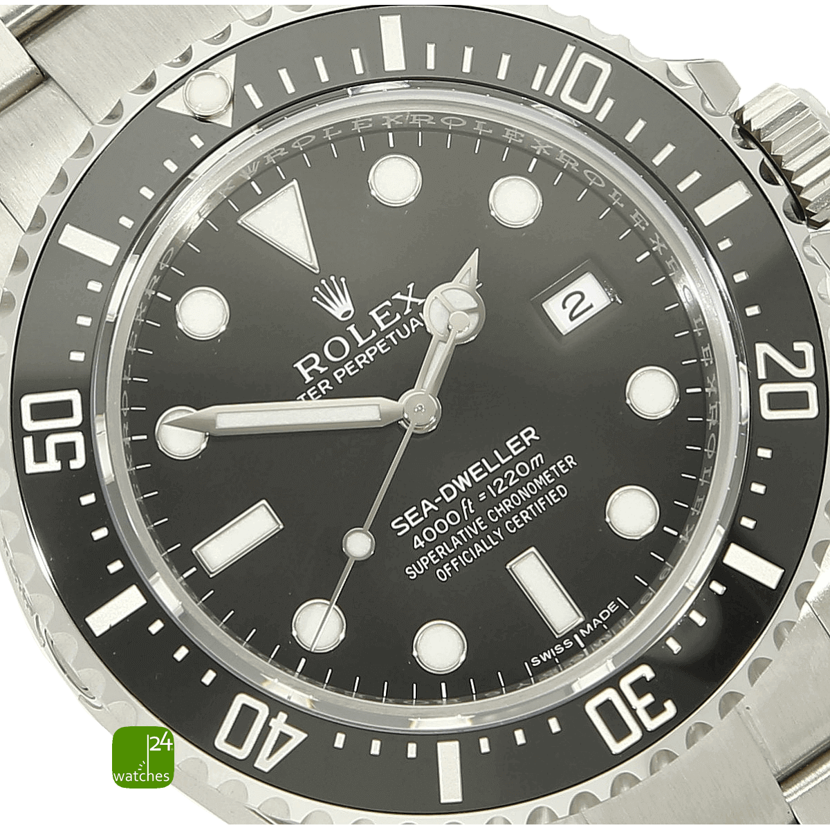 Rolex Sea Dweller 116600 Zifferblatt 