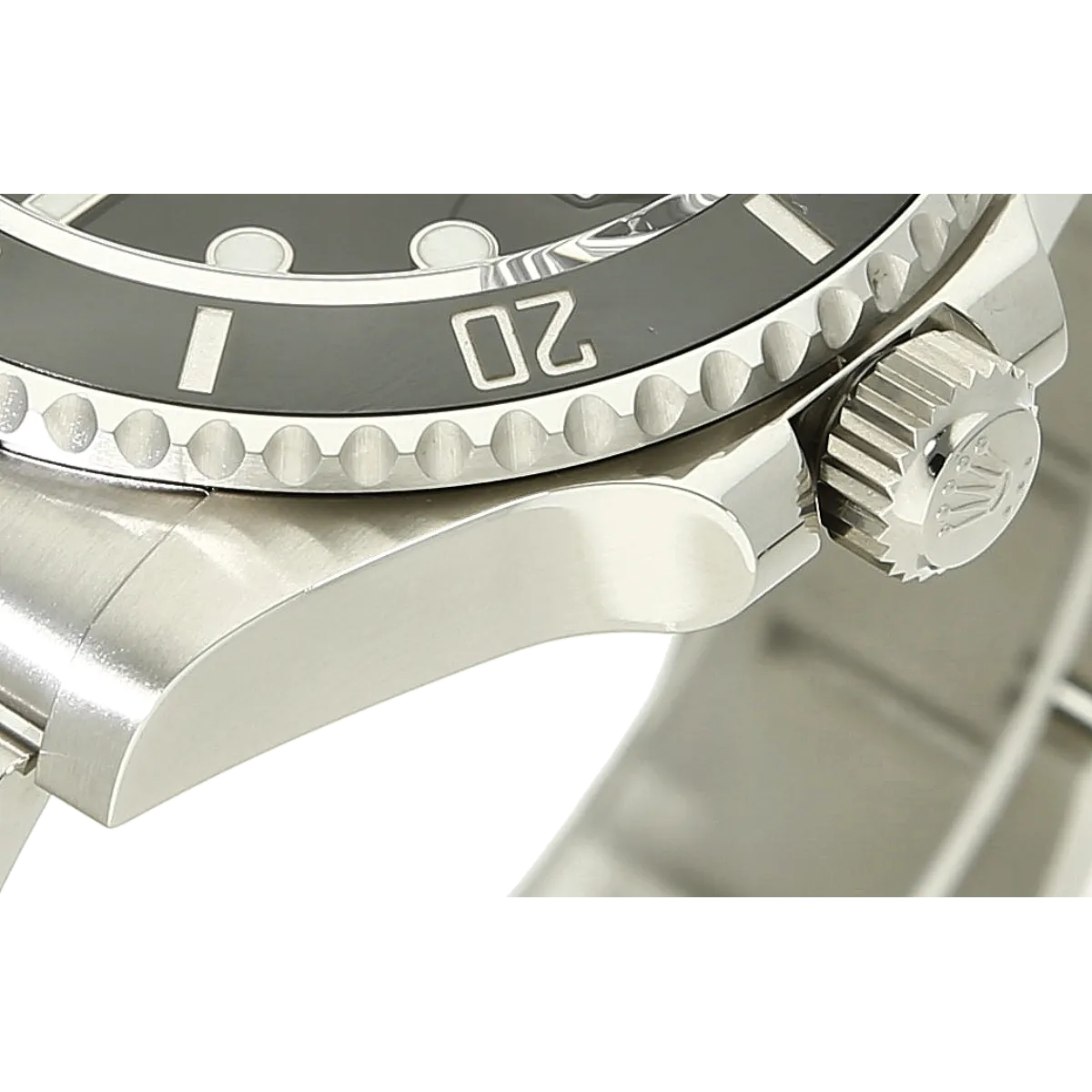 neue Rolex Submariner 126610LN 2022 Gehaeuse detail