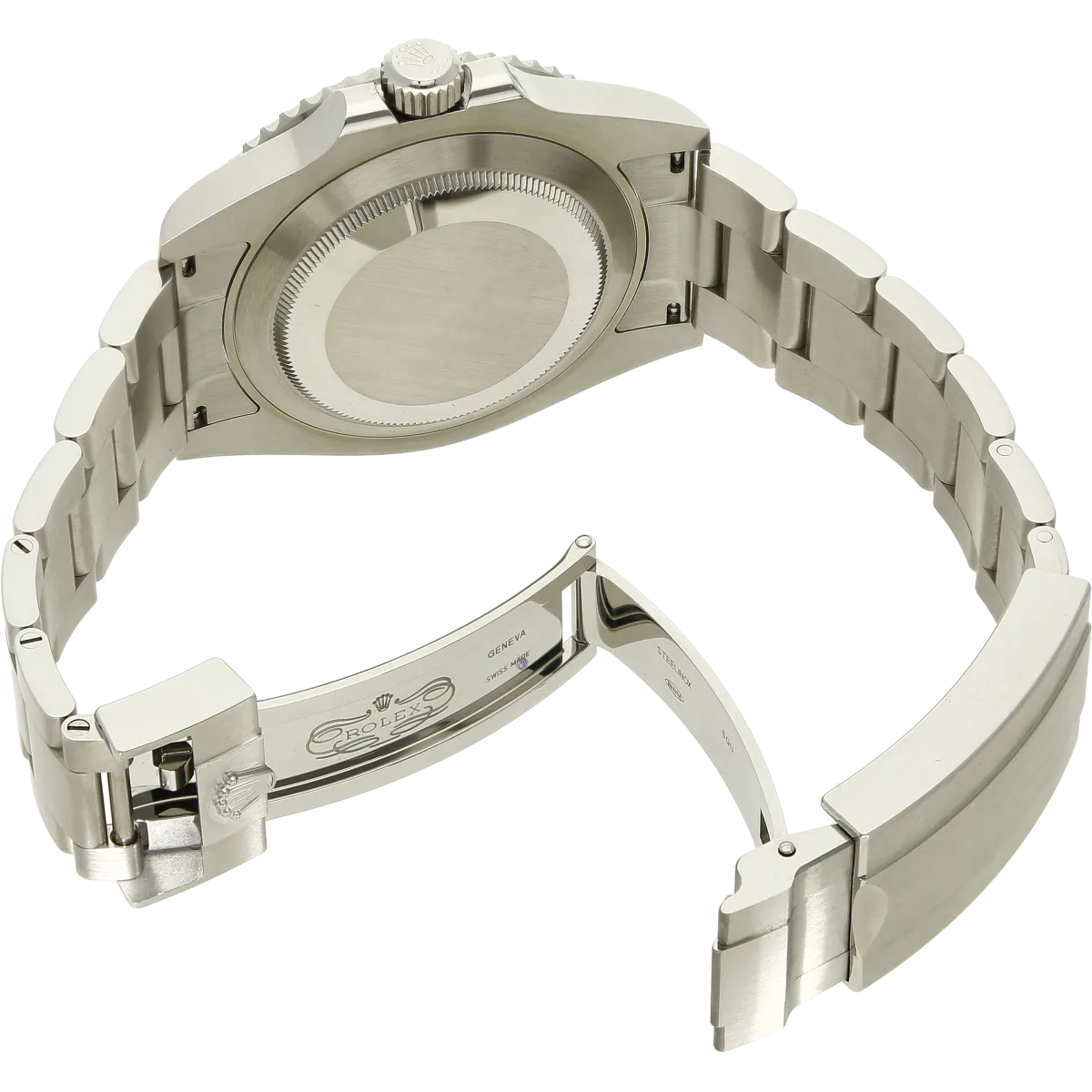 neue Rolex Submariner 126610LN 2022 Schliesse offen 