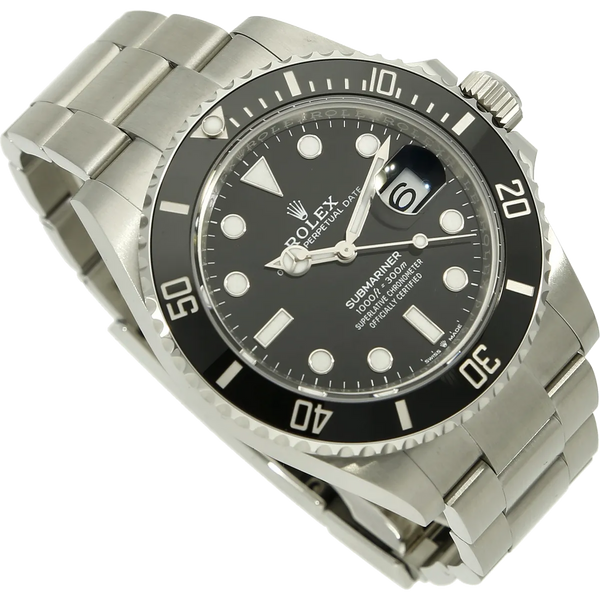 Rolex Submariner Date neu halb liegend 
