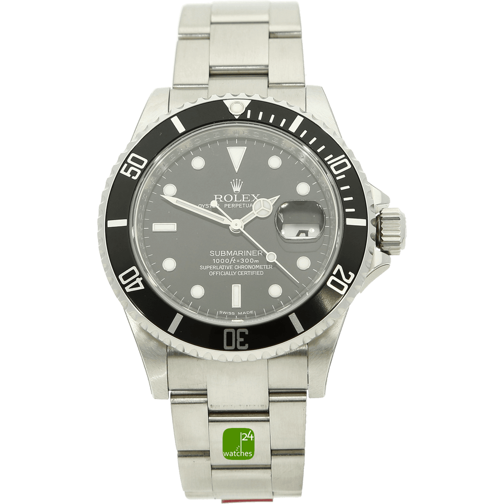 rolex Submariner date verklebt stehend