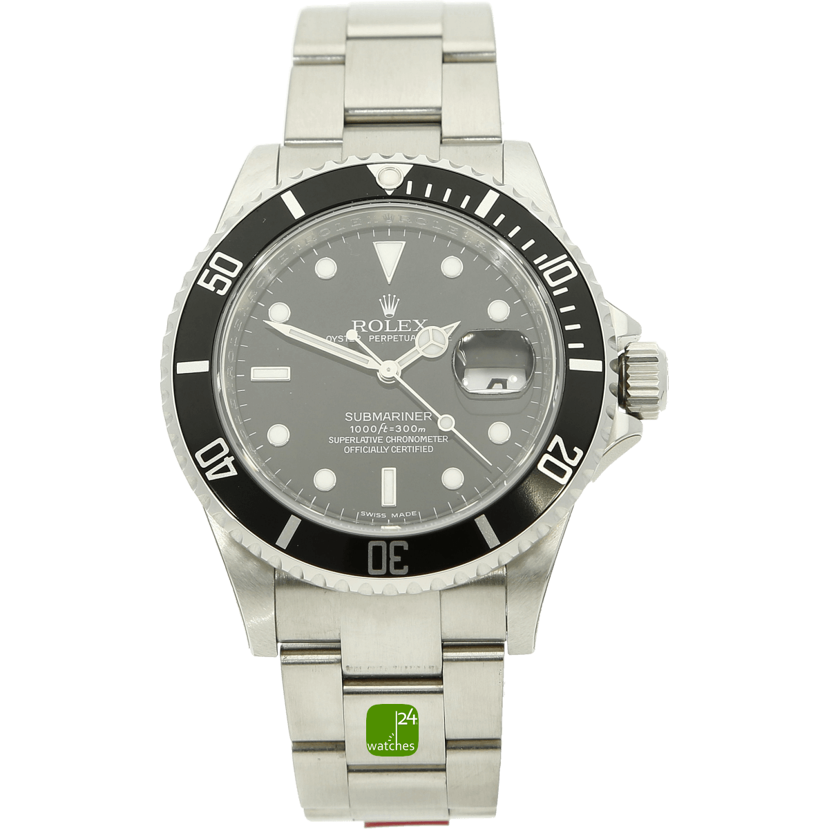Rolex Submariner Date steel nes 2009 Box Paper Sticker on