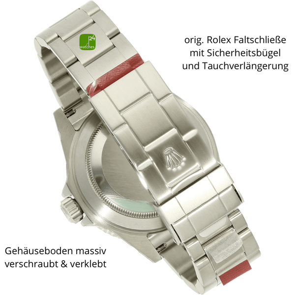 rolex Submariner date verklebt Schliesse zu 