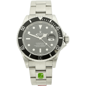 rolex Submariner date verklebt stehend